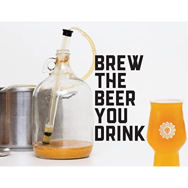 Craft A Brew - Irish Stout - Beer Making Kit - Make Your Own Craft Beer - Complete Equipment and Supplies - Starter Home Brewing Kit - 1 Gallon