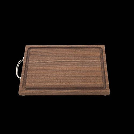 Crafthouse by Fortessa Professional Barware/Bar Tools by Charles Joly, 11" x 7.25" Black Walnut Wood Bar Board/Cutting Board