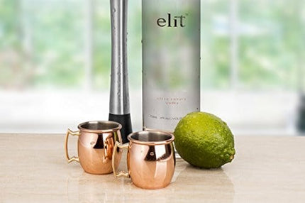 Decodyne Moscow Mule Shot Glasses - 2-ounce (Set of 4)