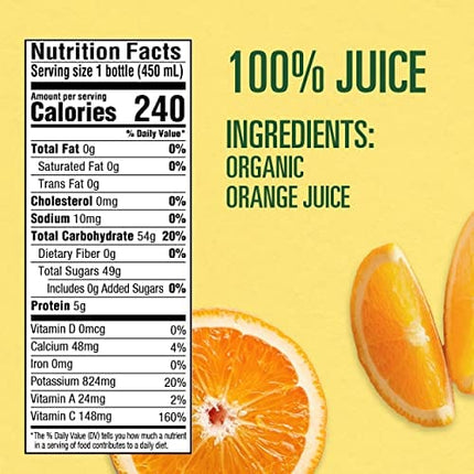 Evolution, Fresh Juice Orange, 15.2 Fl Oz Bottle