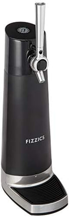 FIZZICS - DraftPour Beer Dispenser - Converts Any Can or Bottle Into a Nitro-Style Draft, Awesome Gift for Beer Lovers - Carbon