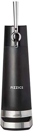 FIZZICS - DraftPour Beer Dispenser - Converts Any Can or Bottle Into a Nitro-Style Draft, Awesome Gift for Beer Lovers - Carbon