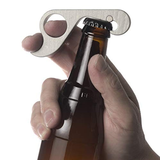 GrabOpener H-type : One-handed GrabOpener with Scratch Resistant Finish (Metal)