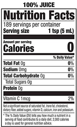 Happy Belly, 100% Lemon Juice, 32 Fl Oz Bottle