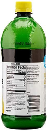 Happy Belly, 100% Lemon Juice, 32 Fl Oz Bottle