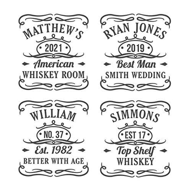 Tennessee Whiskey Personalized Whiskey Decanter Set and Sign