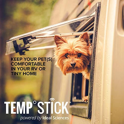 Temp Stick Remote WiFi Temperature & Humidity Sensor. No Subscription. 24/7 Monitor, Unlimited Text, Push & Email Alerts. Free Apps, Made in America. Use with Alexa, IFTTT. Monitor Anywhere, Anytime.