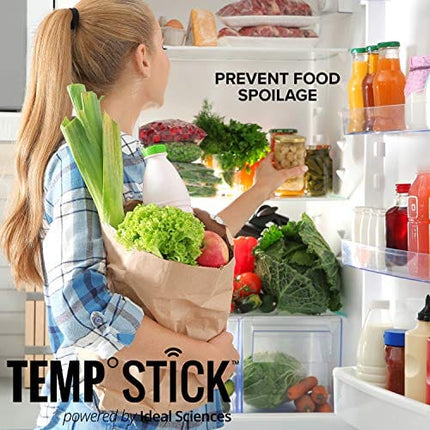 Temp Stick Remote WiFi Temperature & Humidity Sensor. No Subscription. 24/7 Monitor, Unlimited Text, Push & Email Alerts. Free Apps, Made in America. Use with Alexa, IFTTT. Monitor Anywhere, Anytime.