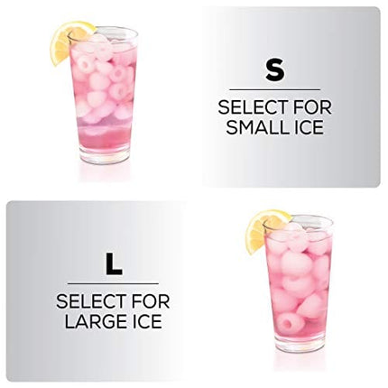 Igloo ICEB26WH Automatic Portable Electric Countertop Ice Maker Machine, 26 Pounds in 24 Hours, 9 Cubes Ready in 7 minutes, With Scoop and Basket, Perfect for Water Bottles, Mixed Drinks, Parties, WHT