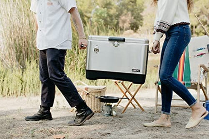 Igloo 54 QT Legacy Stainless Steel Cooler with Bottle Opener