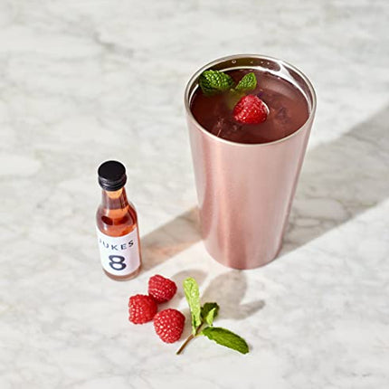 Jukes 8 Cocktail Mixer and Drink Replacement for Alcoholic Beverages, Award Winning, 0.0% Alcohol, Aperitif Style, Mix It, 100% Plant-Based, Giftbox, 9 Bottles, Rosé