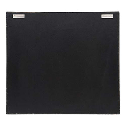 Kate and Laurel Cates Decorative Wood Wall Storage Cabinet with Two Sliding Barn Doors, Rustic Gray