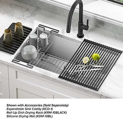 Kraus KHU100-30 Kitchen Sink, 30 Inch, Stainless Steel