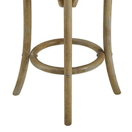 Bronwyn Natural Rattan Seat Backless Counter Stool by Linon