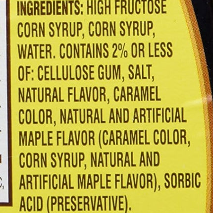 Country Kitchen Syrup, Butter Flavored , 36 oz