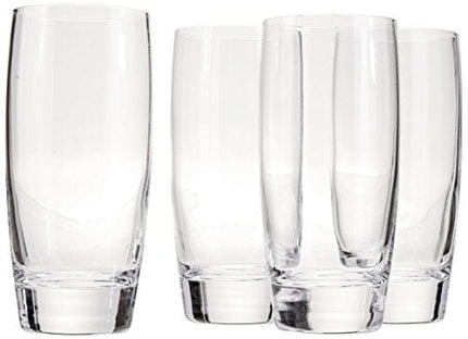 Luigi Bormioli Michelangelo 20 ounce Beverage Glass, Transparent Glass, Set of 4