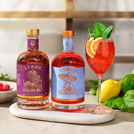 Lyre's Highland Malt - Non-Alcoholic Spirit, Malt Whiskey Style, Premium, 23.7 Fl Oz