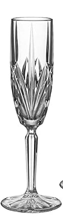 Marquis By Waterford Flutes Brookside by Marquis, 4 Count (Pack of 1), Clear