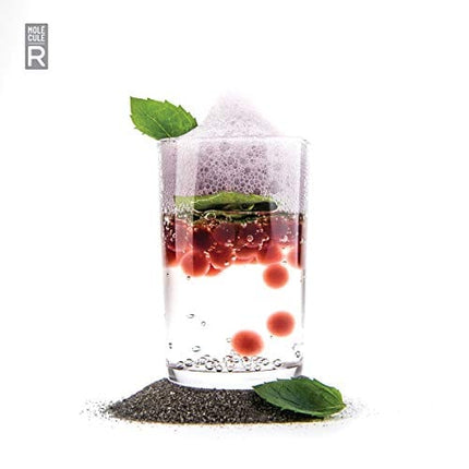 MOLECULE-R Molecular Mixology Introductory Kit by | Modernist Cocktail Drinks | Learn Spherification Gellification Emulsification Suspension | With Additives, Tools, Recipe Booklet