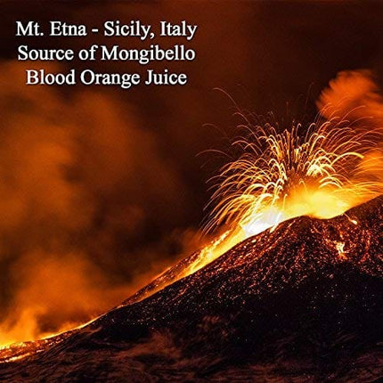 Mongibello 100% Fresh Squeezed Italian Juice (Blood Orange), Pack 3