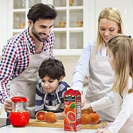 Mongibello 100% Fresh Squeezed Italian Juice (Blood Orange), Pack 3