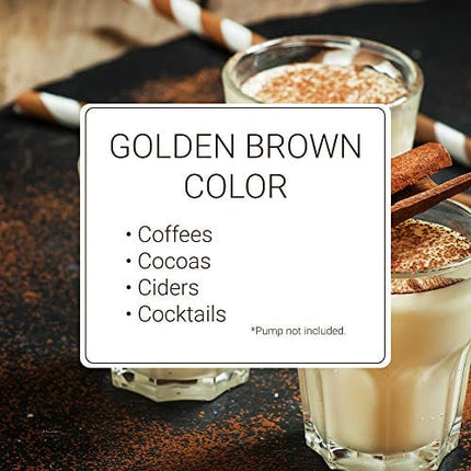 Monin - Cinnamon Syrup, Sweet and Spicy Taste of Cinnamon, Versatile Flavor, Natural Flavors, Great for Coffees, Cocoas, Ciders, and Cocktails, Non-GMO, Gluten-Free (750 ml)
