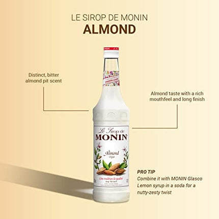 Monin - Orgeat Almond Syrup - 700ml