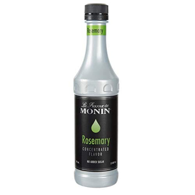 Monin - Rosemary Concentrated Flavor - No Added Sugar - Gluten Free - Vegan | 12.68 oz (375 ml)