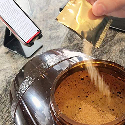 Mr. Beer Complete Beer Making 2 Gallon Starter Kit, Premium Gold Edition, Brown