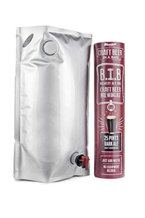 Muntons Craft Beer in a Bag Beer Making Kit | Craft Beer Brewing Kits for Home Brew | Dark Ale – Beer Kit with No Equipment Needed, Just Add Water, 25 Pints Brewed and Ready to Drink in 30 Days