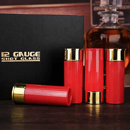 MyMealivos 12 Gauge Shot Glasses set of 4