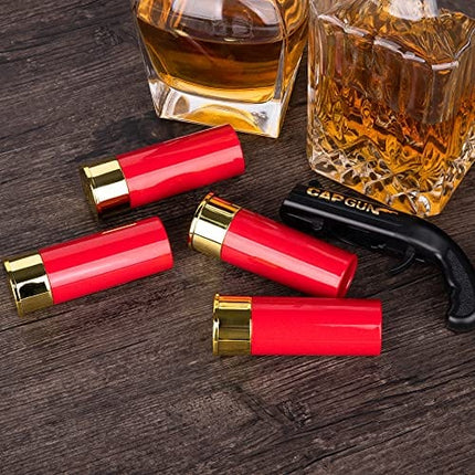 MyMealivos 12 Gauge Shot Glasses set of 4