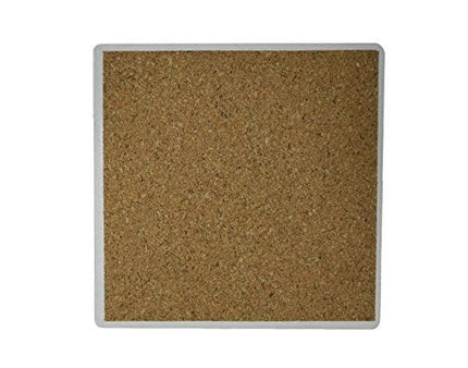 Jane Austen Books Coaster Set - Ceramic Tile with Cork Back - 6 Piece Set