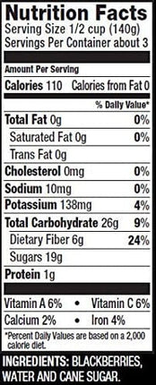 Oregon Fruit Blackberries in Syrup, 15-Ounce Cans (Pack of 8)