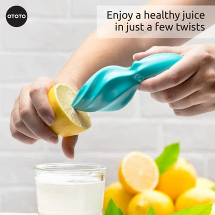 OTOTO OCTO Citrus Reamer Juicer - Weird Gifts for Home, Kitchen - BPA-free & Dishwasher Safe Octopus Citrus Orange Juicer - Multi-function Manual Juicer for Lemon, Lime & More