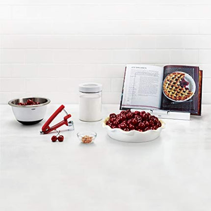 OXO Good Grips Cherry and Olive Pitter, Red