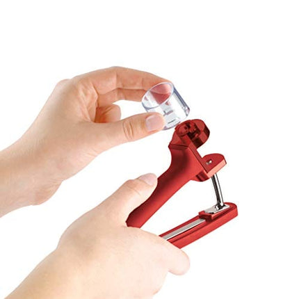 OXO Good Grips Cherry and Olive Pitter, Red