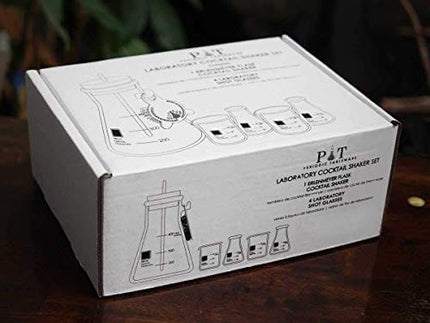 Periodic Tableware Laboratory Flask Cocktail Shaker Set