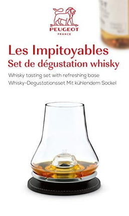 Peugeot Impitoyable Glass, Whisky Tasting Set, Clear