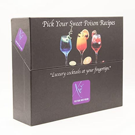 Custom Cocktail Recipe Cards - Pick Your Sweet Poison