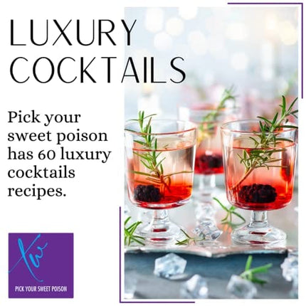 Custom Cocktail Recipe Cards - Pick Your Sweet Poison