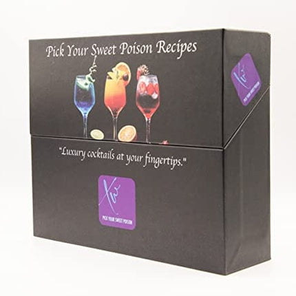 Custom Cocktail Recipe Cards - Pick Your Sweet Poison