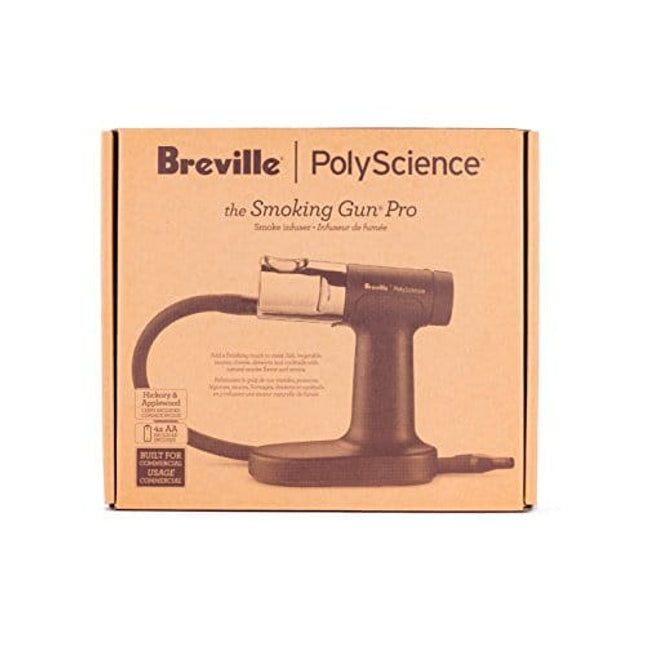 PolyScience Breville Gun Pro Smoke Infuser, Commercial, 0.5 Oz, Black