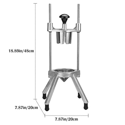 POWLAB Commercial Easy Wedger 8 Wedger Fruit Lime Slicer Cutter Stainless Steel Blade Commercial Vegetable Chopper Dicer Lemon Cutter for Home Bar Restaurant Lemons Limes Tomatoe Potatoe