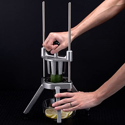 POWLAB Commercial Easy Wedger 8 Wedger Fruit Lime Slicer Cutter Stainless Steel Blade Commercial Vegetable Chopper Dicer Lemon Cutter for Home Bar Restaurant Lemons Limes Tomatoe Potatoe