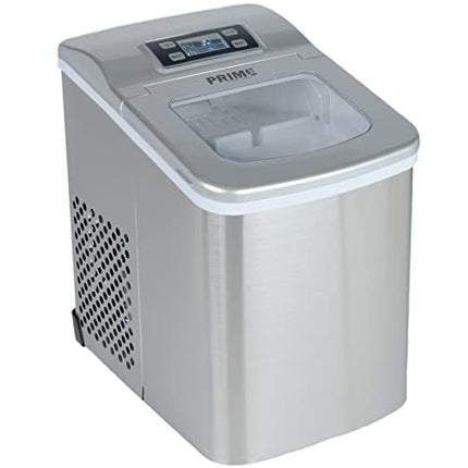 Prime Home Direct Stainless Steel Countertop Ice Maker Machine | Nugget Ice Maker | Portable Ice Maker | Self-Cleaning Ice Machine | Ice Cube Maker | Ice Makers Countertop for Home Kitchen Bar Party