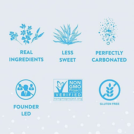 Q Mixers Elderflower Tonic Water, Premium Cocktail Mixer Made with Real Ingredients, 6.7 Fl oz, 24 Bottles