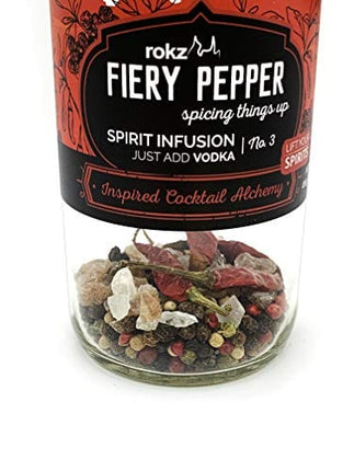 rokz Spirit Infusion Kit for cocktails - Fiery Pepper