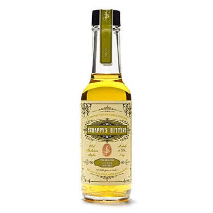 Scrappy's Bitters - Lime, 5 oz - Organic Ingredients, Finest Herbs & Zests, No Extracts, Artificial Flavors, Chemicals or Dyes. Made in the USA!