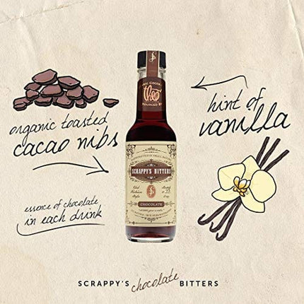 SCRAPPYS BITTERS Bitters Chocolate, 5 FZ